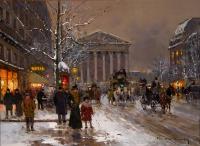 Edouard Cortes - Rue Royale, Winter
